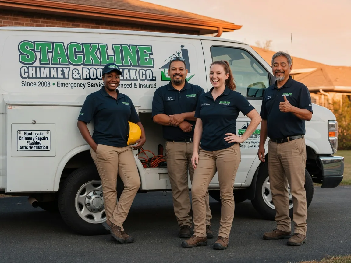 Chimney flashing repair company in Powderly, KY